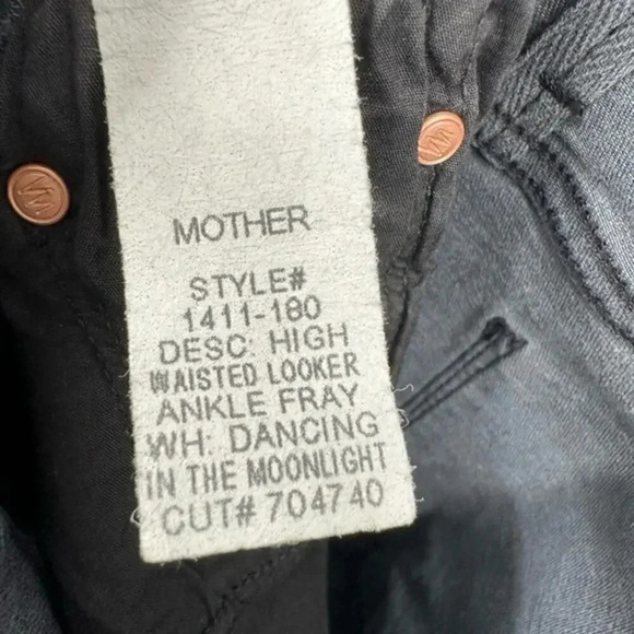 MOTHER HIGH WAISTED LOOKER DANCING IN THE MOONLIGHT SIZE 27 B1705 - Picture 8 of 8